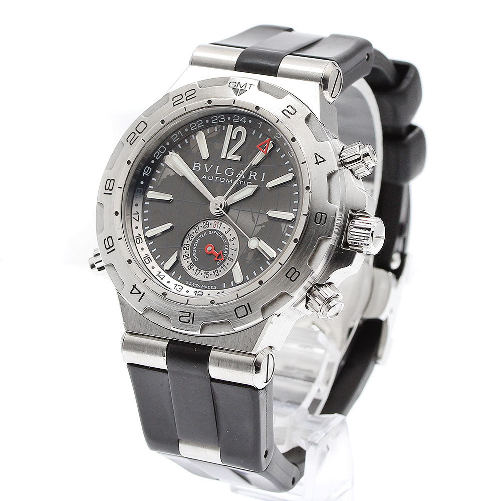 BVLGARI DP42SGMT Diagono Professional GMT Date Automatic Men's Watch