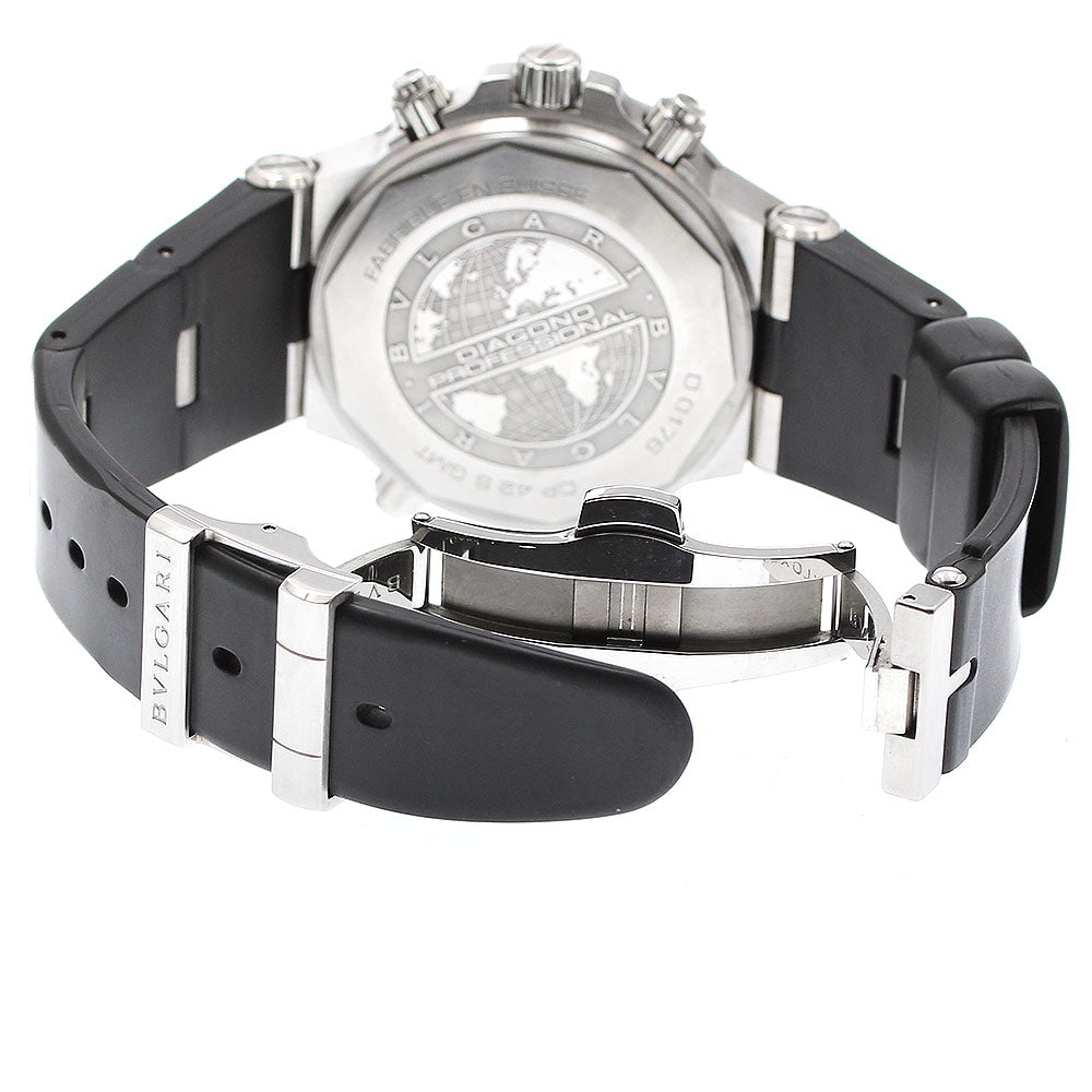 BVLGARI DP42SGMT Diagono Professional GMT Date Automatic Men's Watch