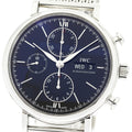 IWC SCHAFFHAUSEN IW391010 Portofino Chronograph Day-Date Automatic Men's Watch with Warranty Card