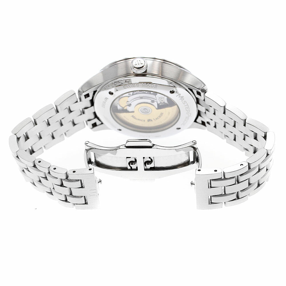 MAURICE LACROIX MP6507-SS002-110 Masterpiece Tradition Day-Date Automatic Men's Watch Excellent Condition