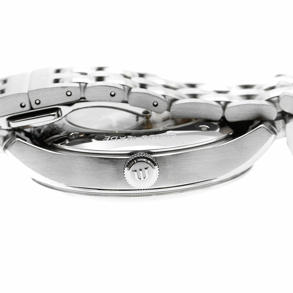MAURICE LACROIX MP6507-SS002-110 Masterpiece Tradition Day-Date Automatic Men's Watch Excellent Condition