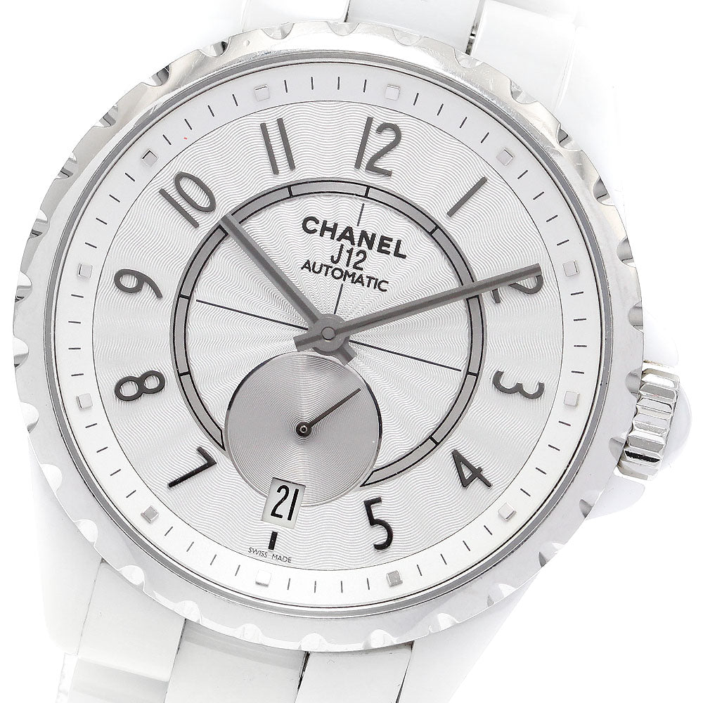 CHANEL H3837 J12 White Ceramic Automatic Watch (Boys' Size)