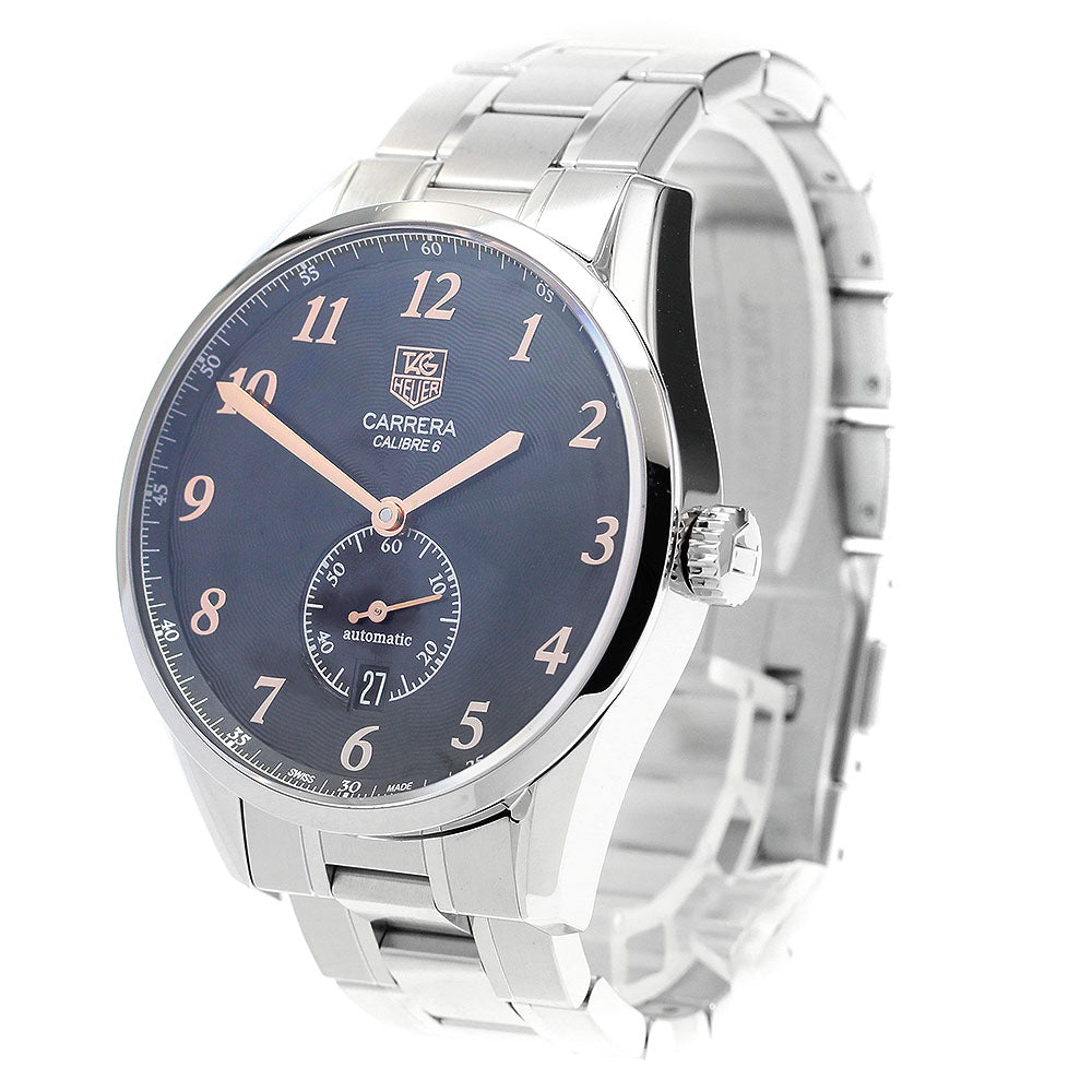 TAG Heuer WAS2114 Carrera Heritage Caliber 6 Date Automatic Men's Watch (Good Condition)