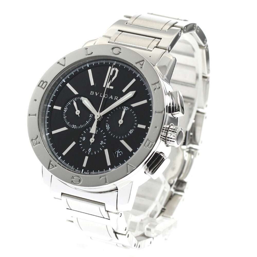 BVLGARI BB41SCH Bulgari Date Chronograph Automatic Men's Watch (Good Condition)