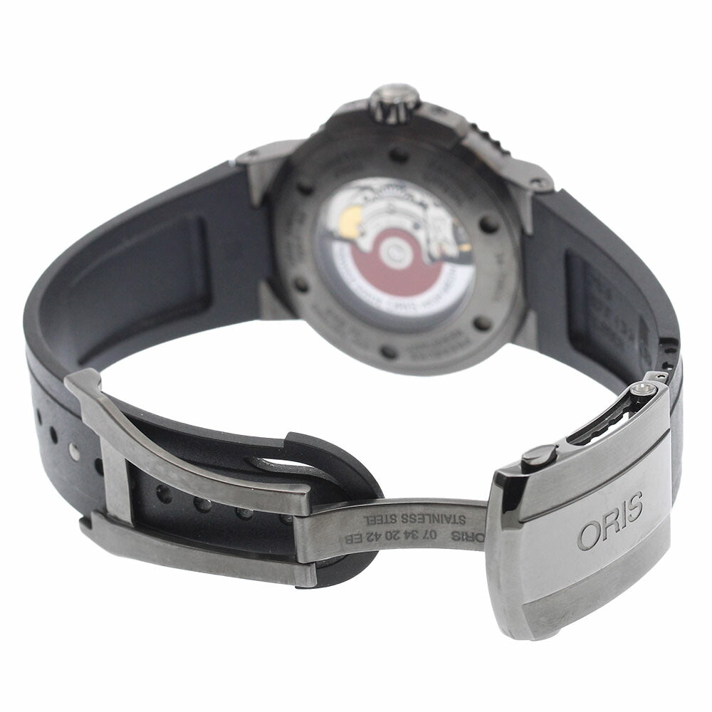 Belt junk ORIS 7653 Aquis Date Automatic Men's Watch with Box and Warranty