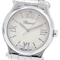 Chopard 278590-3002 Happy Sport 3-Diamond Quartz Women's Watch Excellent Condition with Box and Warranty.