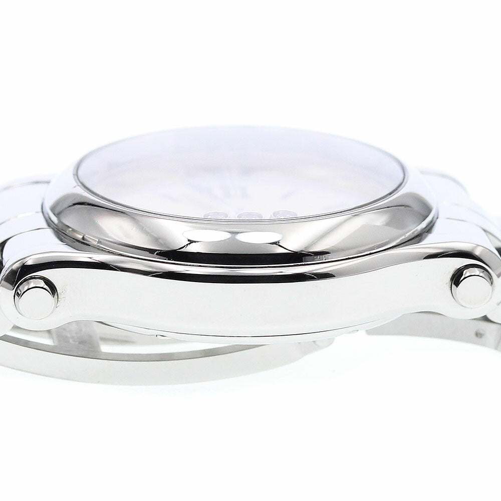 Chopard 278590-3002 Happy Sport 3-Diamond Quartz Women's Watch Excellent Condition with Box and Warranty.
