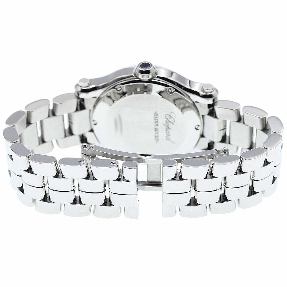 Chopard 278590-3002 Happy Sport 3-Diamond Quartz Women's Watch Excellent Condition with Box and Warranty.