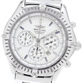 BREITLING A35312 Shadow Flyback Date Chronograph Automatic Men's Watch (Good Condition)