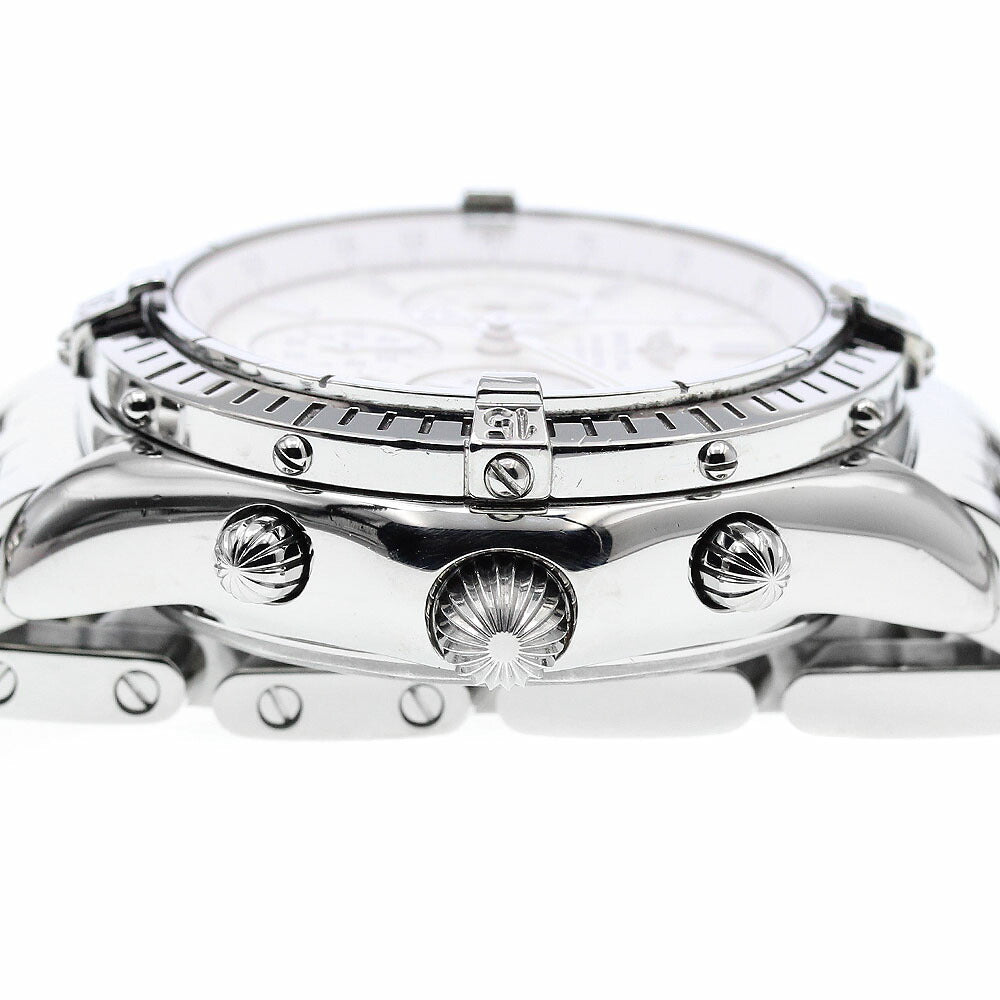 BREITLING A35312 Shadow Flyback Date Chronograph Automatic Men's Watch (Good Condition)