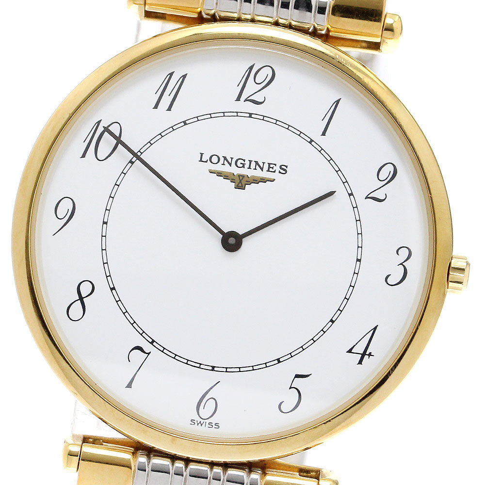 LONGINES L4.635.2 Grand Classic Quartz Men's Watch with Warranty