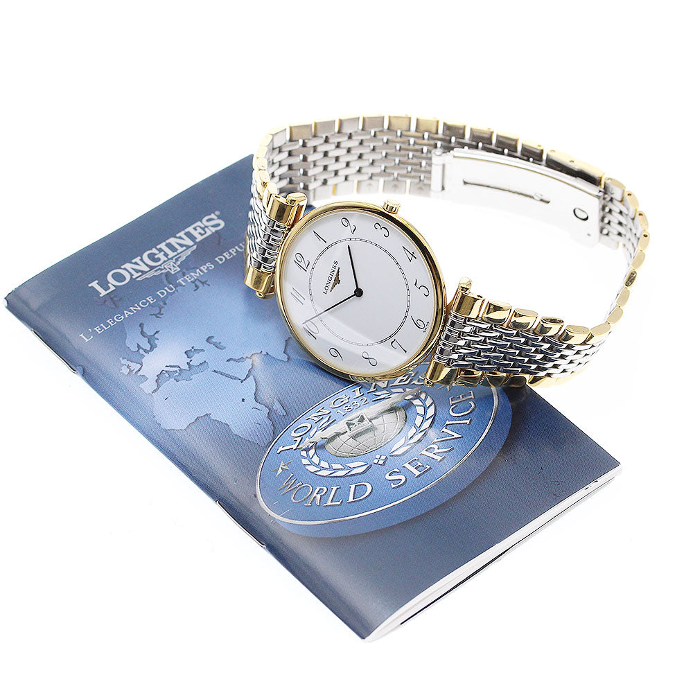 LONGINES L4.635.2 Grand Classic Quartz Men's Watch with Warranty