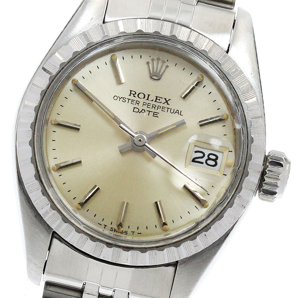 ROLEX 6924 Oyster Perpetual Date Cal.2030 Automatic Women's Watch