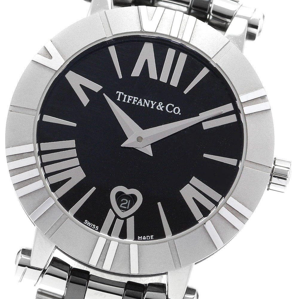 TIFFANY&Co. Z1300.11.11A10A00A Atlas Date Quartz Ladies' Watch Excellent Condition with Warranty.