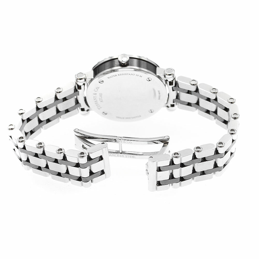 TIFFANY&Co. Z1300.11.11A10A00A Atlas Date Quartz Ladies' Watch Excellent Condition with Warranty.