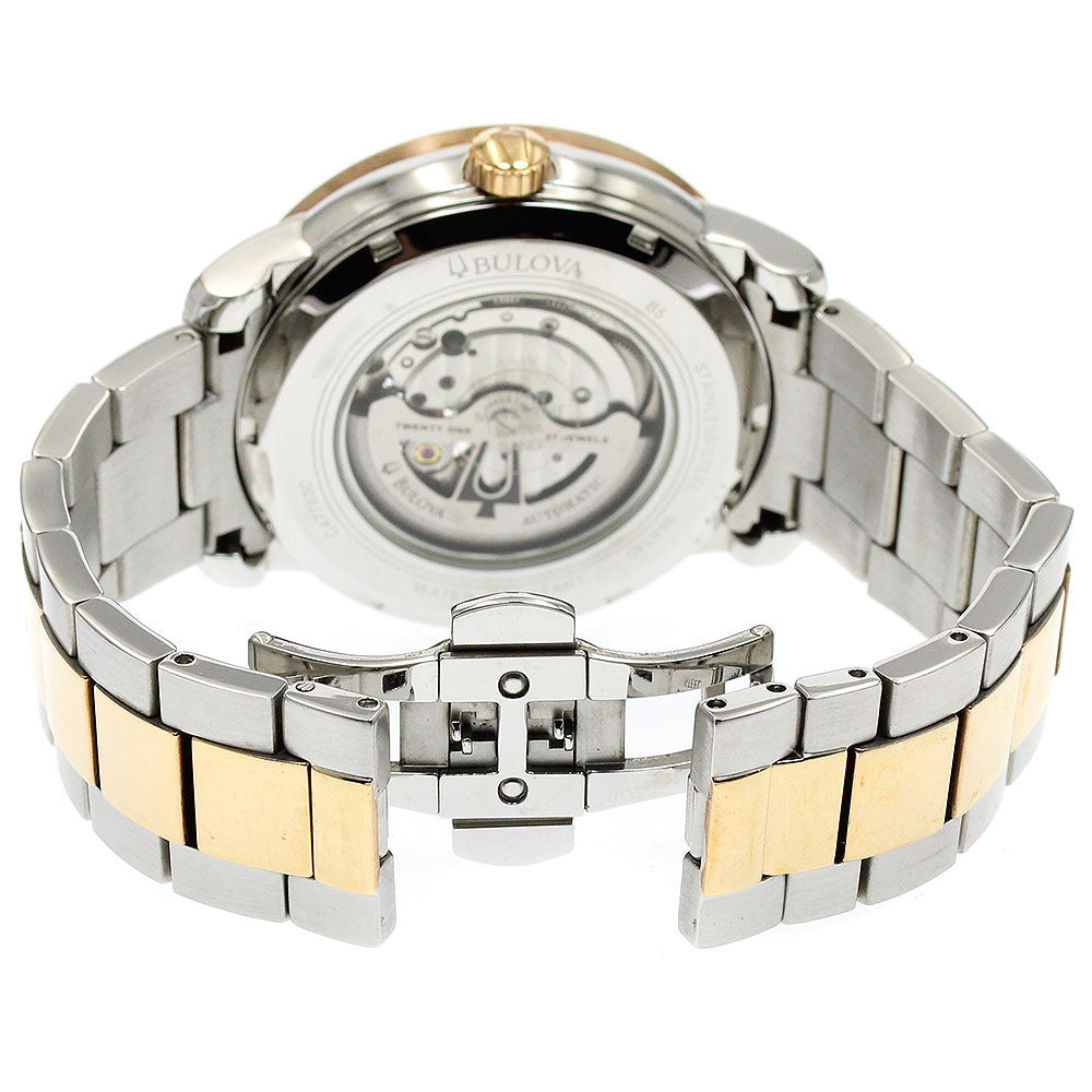 BULOVA 98A140 Classic Automatic Men's Watch with Box and Warranty Card