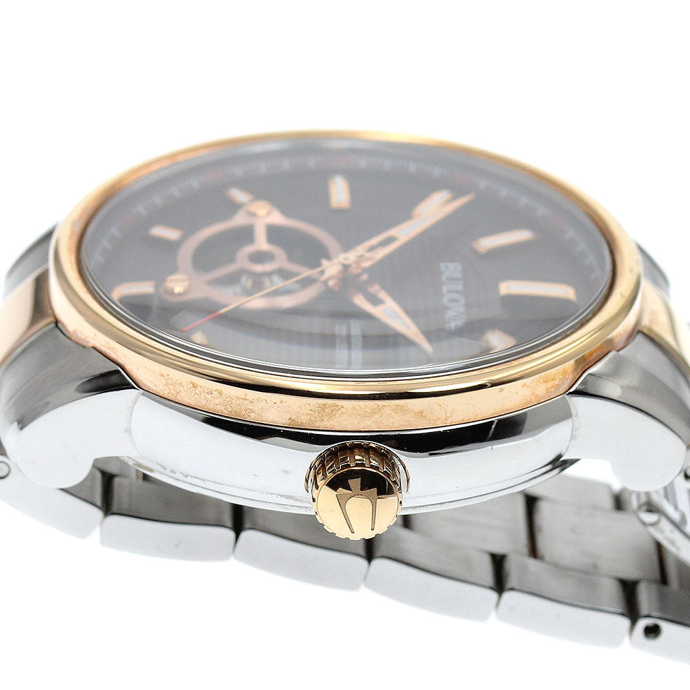 BULOVA 98A140 Classic Automatic Men's Watch with Box and Warranty Card