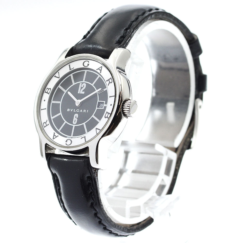 BVLGARI ST29S Solo Tempo Date Quartz Ladies