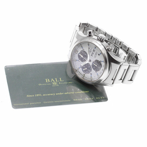 BALLWATCH CM1090C-SJ-WH1BE Stokeman Ionosphere Chronograph Day-Date Automatic Men's Watch with Warranty