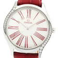 OMEGA 428.18.36.60.04.002 De Ville Tresor Diamond Bezel Quartz Boys' Watch