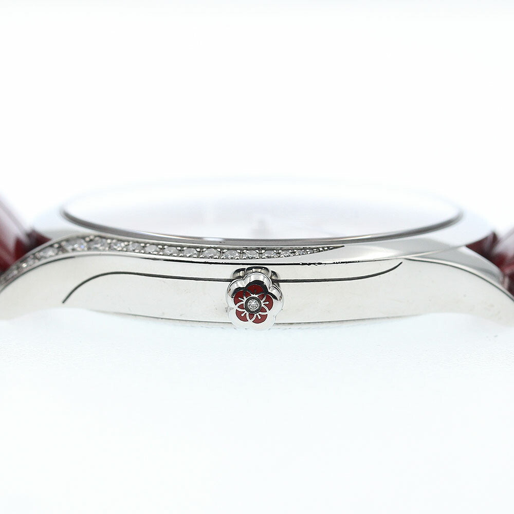 OMEGA 428.18.36.60.04.002 De Ville Tresor Diamond Bezel Quartz Boys' Watch
