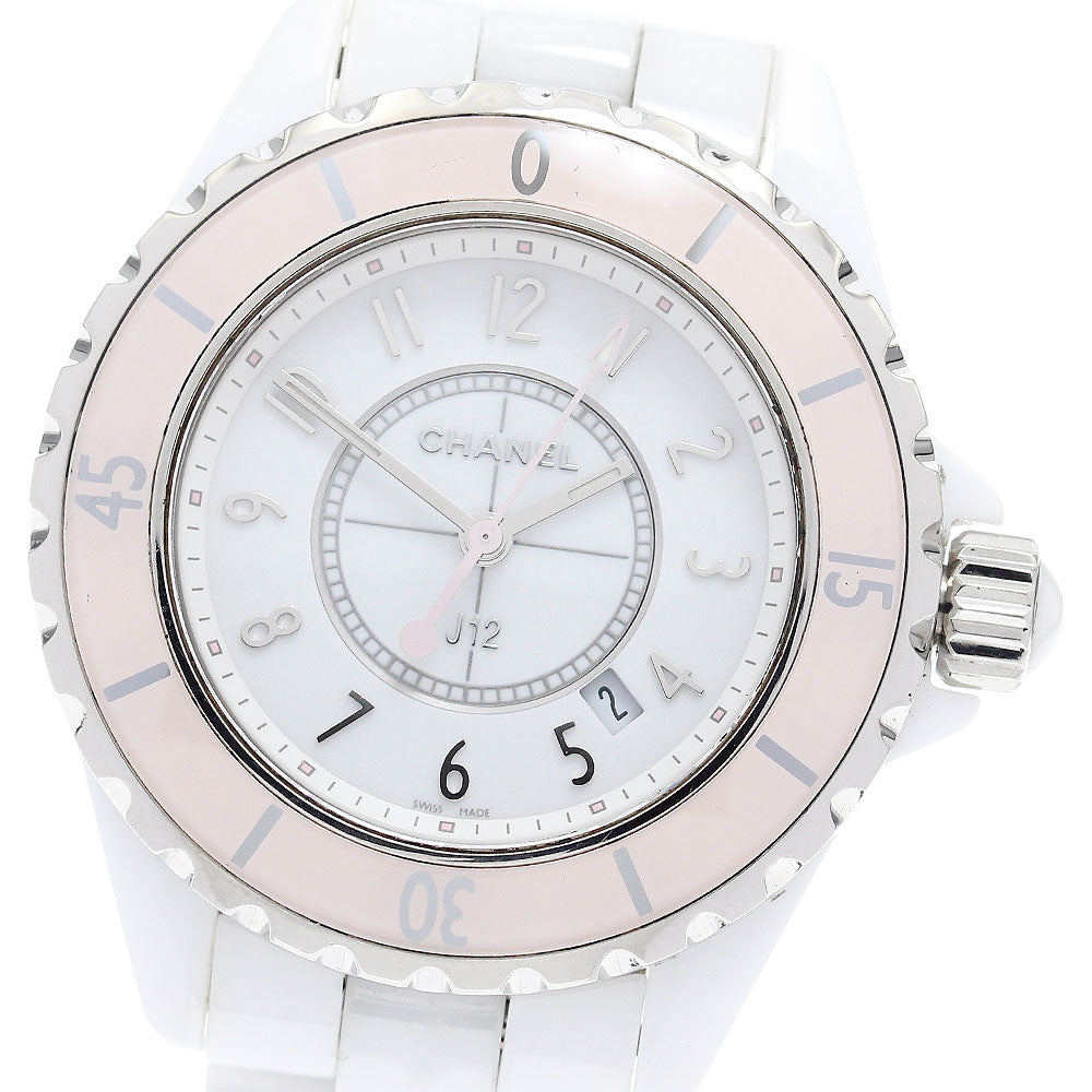 CHANEL H4467 J12 Soft Pink White Ceramic Limited Edition of 1200 Pieces Worldwide Quartz Women's Watch with Warranty Card