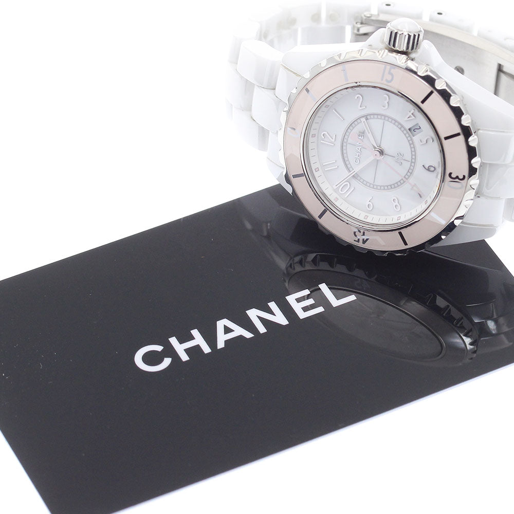 CHANEL H4467 J12 Soft Pink White Ceramic Limited Edition of 1200 Pieces Worldwide Quartz Women's Watch with Warranty Card