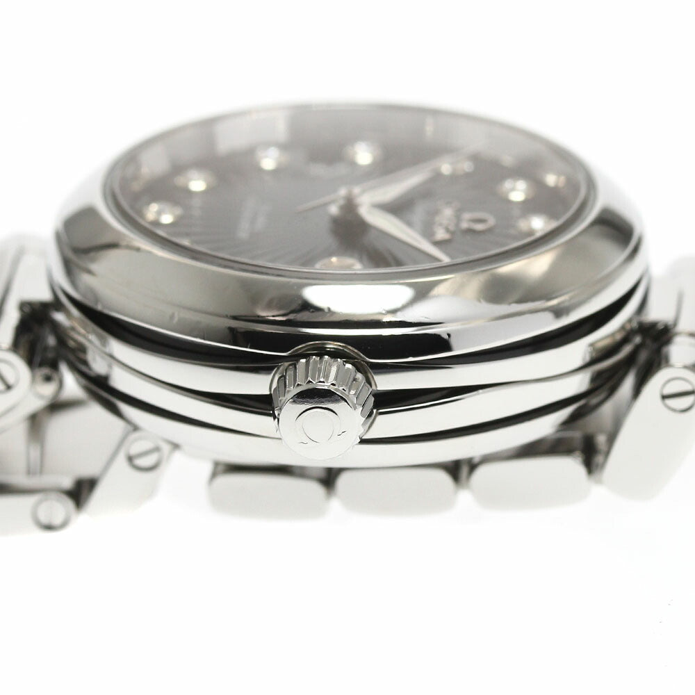 OMEGA 425.30.34.20.51.001 De Ville Ladymatic 11-Diamond Automatic Ladies' Watch (Good Condition)