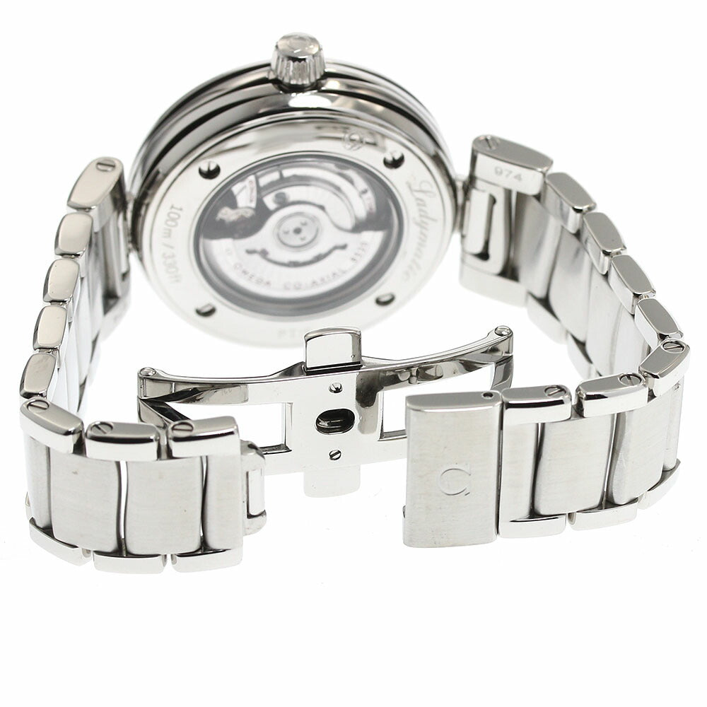 OMEGA 425.30.34.20.51.001 De Ville Ladymatic 11-Diamond Automatic Ladies' Watch (Good Condition)