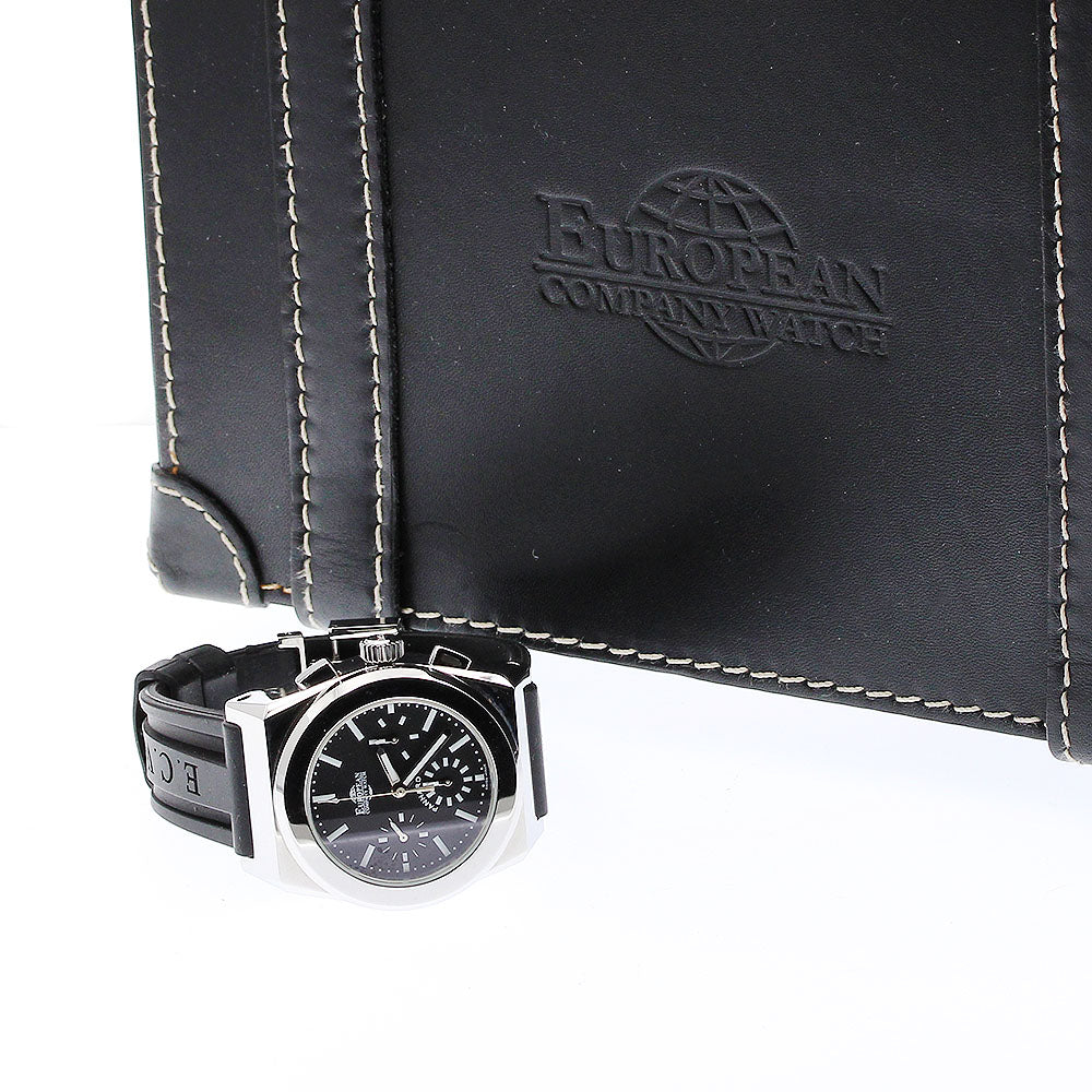 ECW PF10ST4051 Panhard Chronograph Automatic Men's Watch Excellent Condition with Inner Box