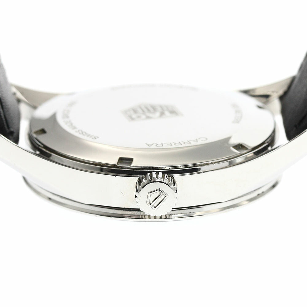 TAG Heuer WAR1114 Carrera Date Diamond Bezel Quartz Men's Watch with Box and Warranty Card