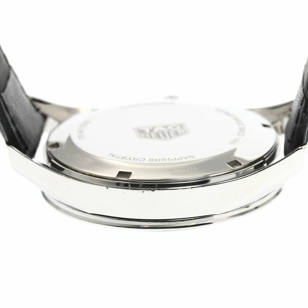 TAG Heuer WAR1114 Carrera Date Diamond Bezel Quartz Men's Watch with Box and Warranty Card