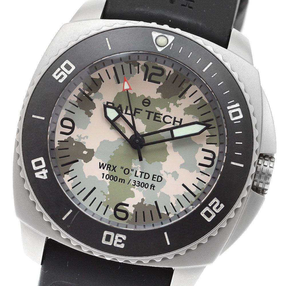 RALF TECH WRX1006 Hybrid O Camo Auto Quartz Men's Watch Excellent Condition with Inner Box and Warranty Card.