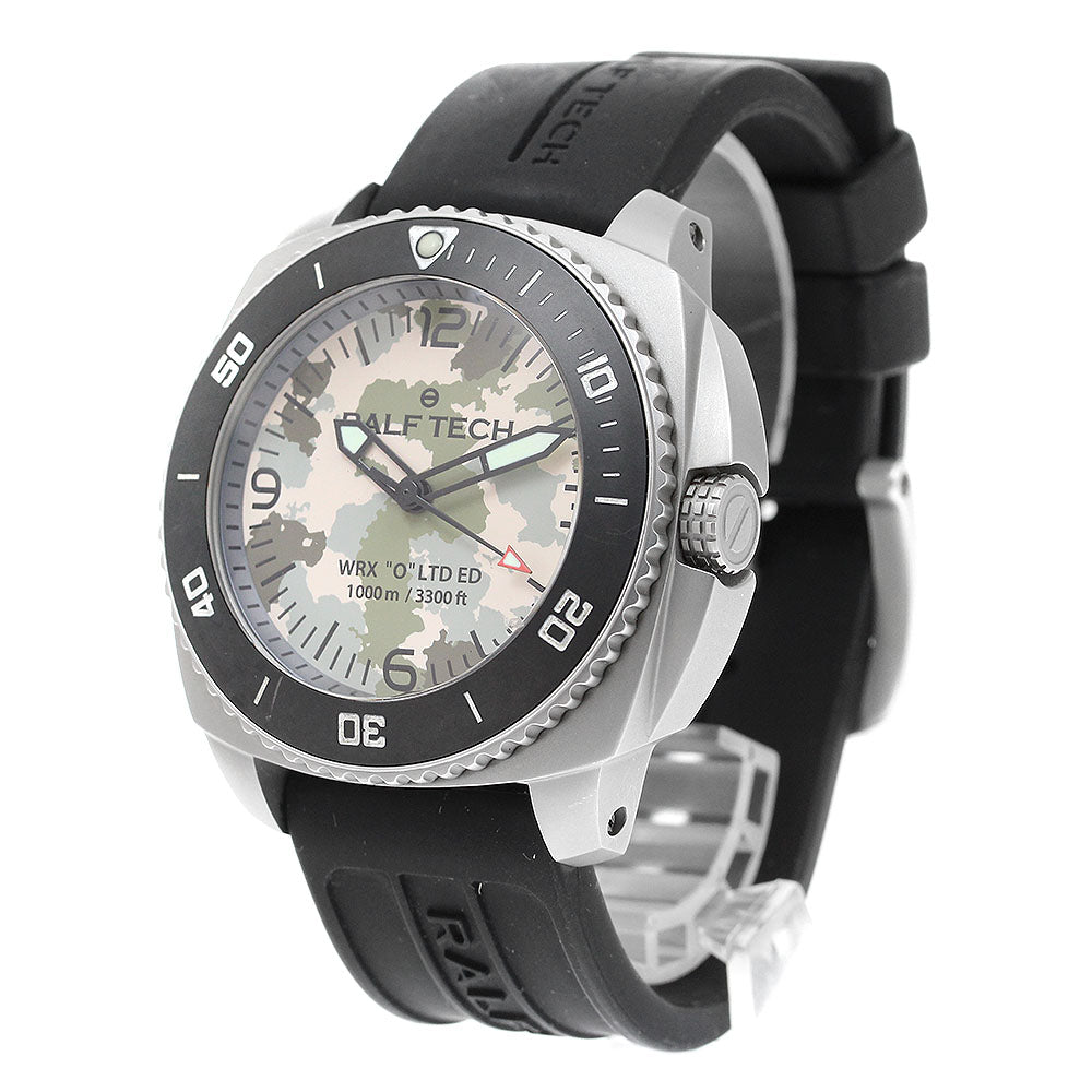 RALF TECH WRX1006 Hybrid O Camo Auto Quartz Men's Watch Excellent Condition with Inner Box and Warranty Card.