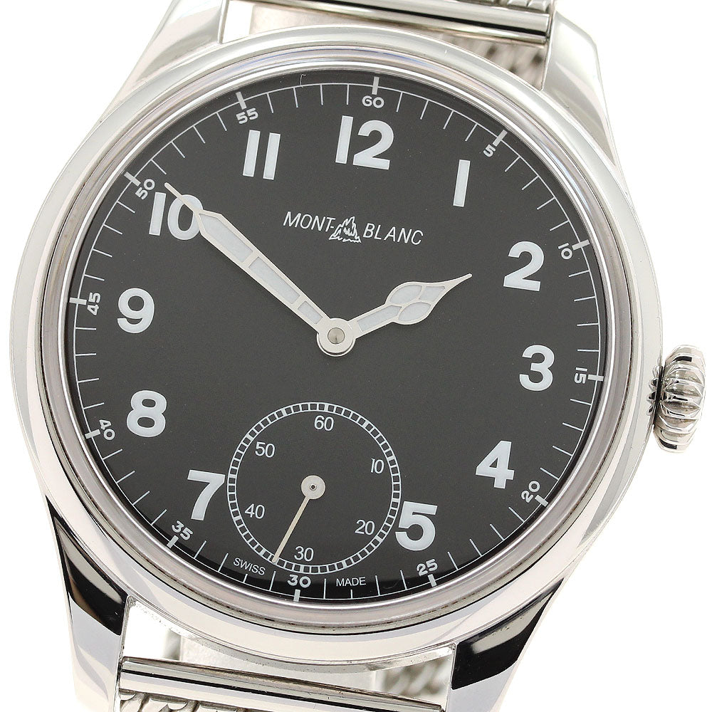 MONTBLANC MB112639 1858 Manual Small Seconds Hand-wound Men's Watch - Excellent Condition