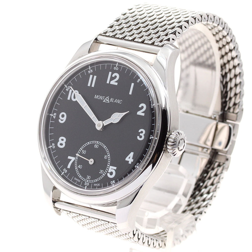 MONTBLANC MB112639 1858 Manual Small Seconds Hand-wound Men's Watch - Excellent Condition