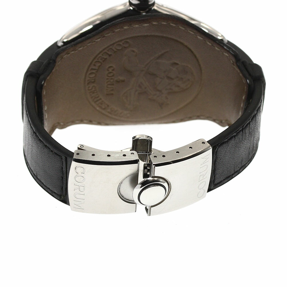 CORUM 082.157.49 Bubble Privateer Black Diamond Bezel Automatic Men's Watch with Warranty