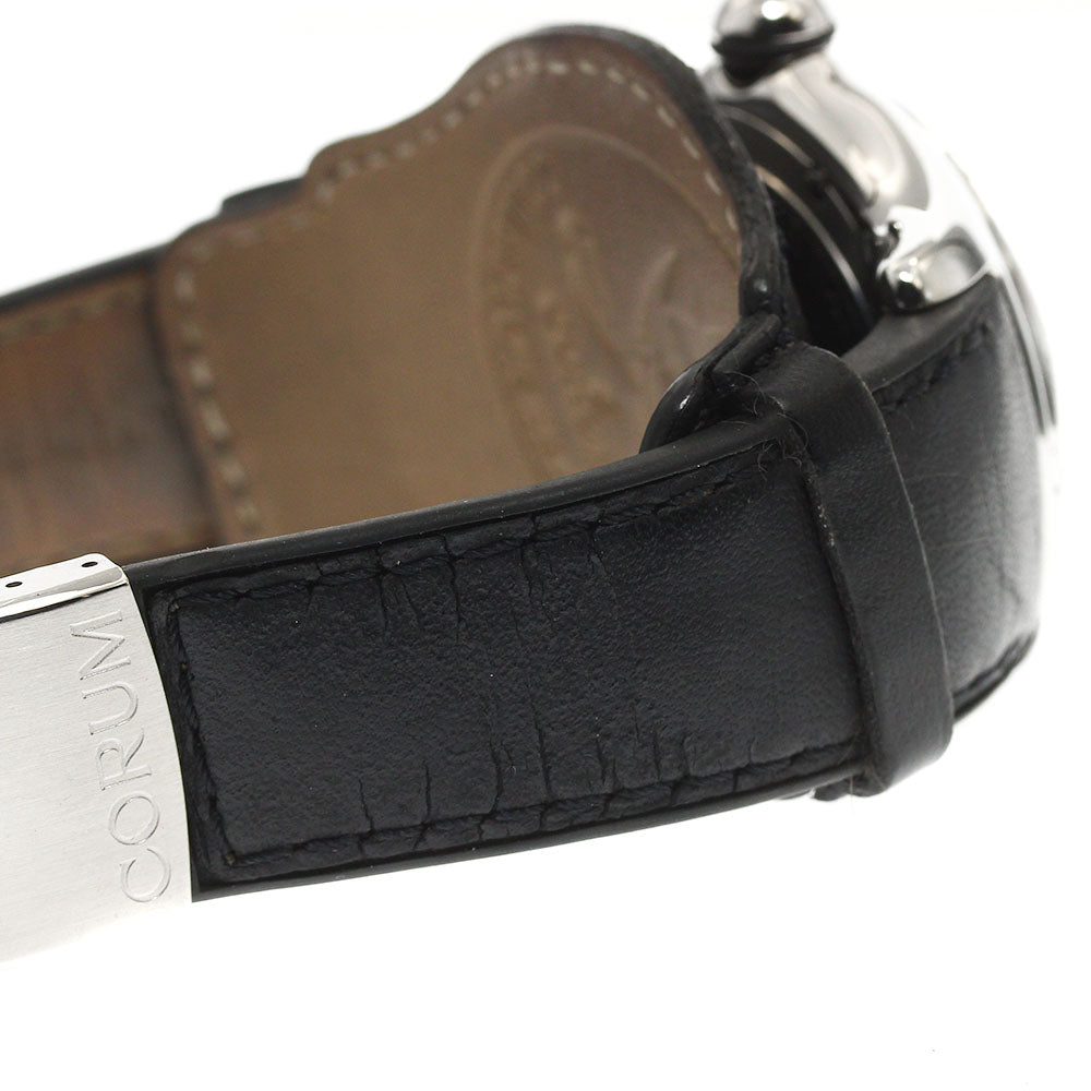 CORUM 082.157.49 Bubble Privateer Black Diamond Bezel Automatic Men's Watch with Warranty