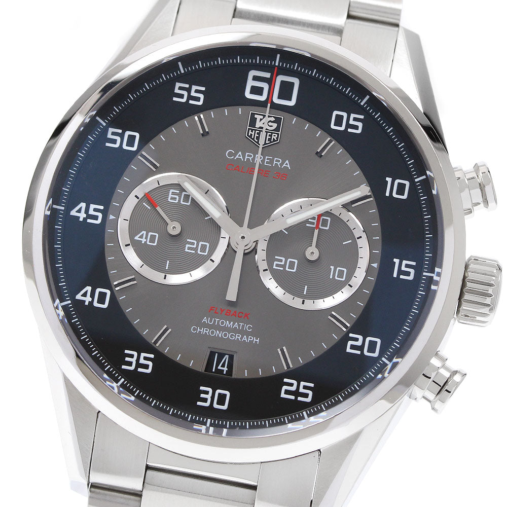 TAG Heuer CAR2B10 Carrera Caliber 36 Flyback Chronograph Automatic Men's Watch (Good Condition)