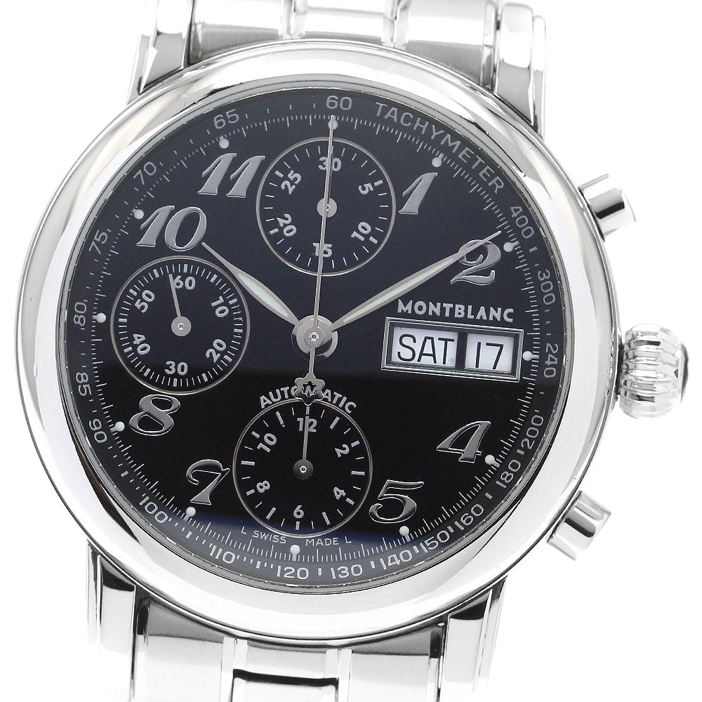 MONTBLANC 7016 Meisterstuck Chronograph Day-Date Automatic Men's Watch