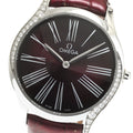 OMEGA 428.18.36.60.11.001 De Ville Tresor Diamond Bezel Quartz Ladies Watch with Box and Warranty Card