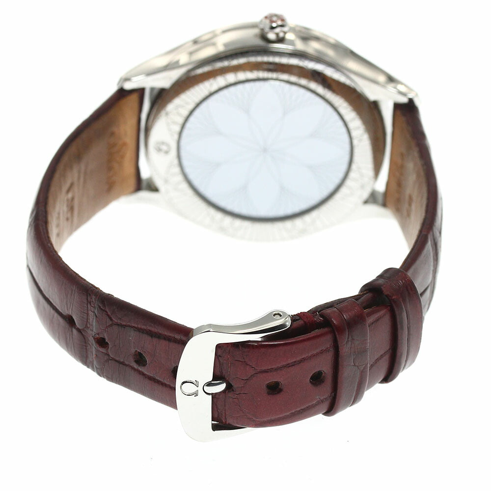 OMEGA 428.18.36.60.11.001 De Ville Tresor Diamond Bezel Quartz Ladies Watch with Box and Warranty Card