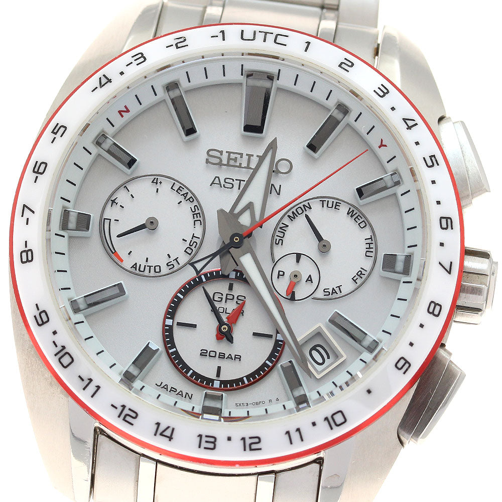 SEIKO SBXC091/5X53-0BH0 Astron Global Line Sport 5X Doctors Without Borders Solar Radio Controlled Men's Watch (Box and Warranty Included)