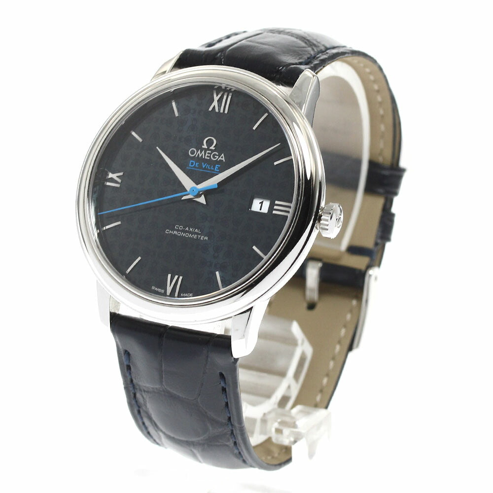 OMEGA 424.13.40.20.03.003 De Ville Prestige Orvis Date Automatic Men's Watch with Warranty