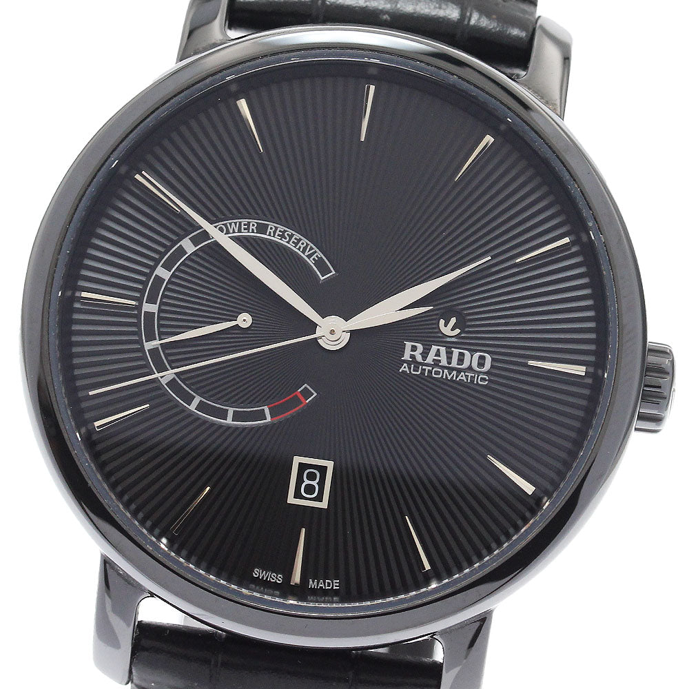 RADO 772.0137.3/R14137156 DiaMaster Date Power Reserve Automatic Men's Watch - Excellent Condition