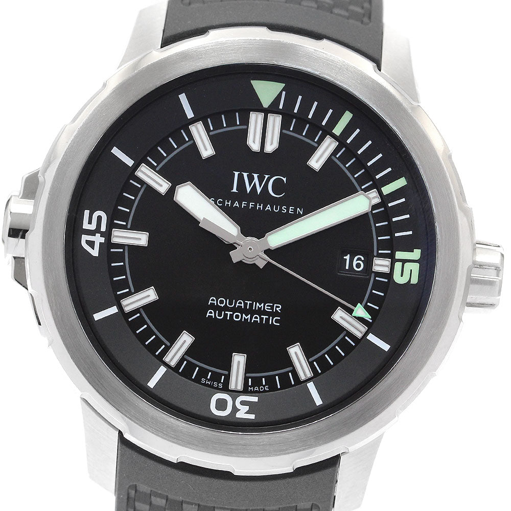 IWC SCHAFFHAUSEN IW329001 Aquatimer Date Automatic Men's Watch Excellent Condition with Warranty.