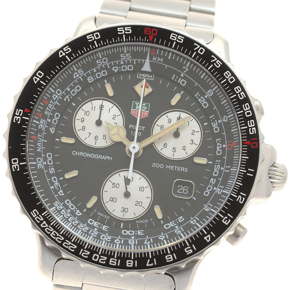 TAG Heuer 530.306 Pilot Chronograph Date Quartz Men's Watch