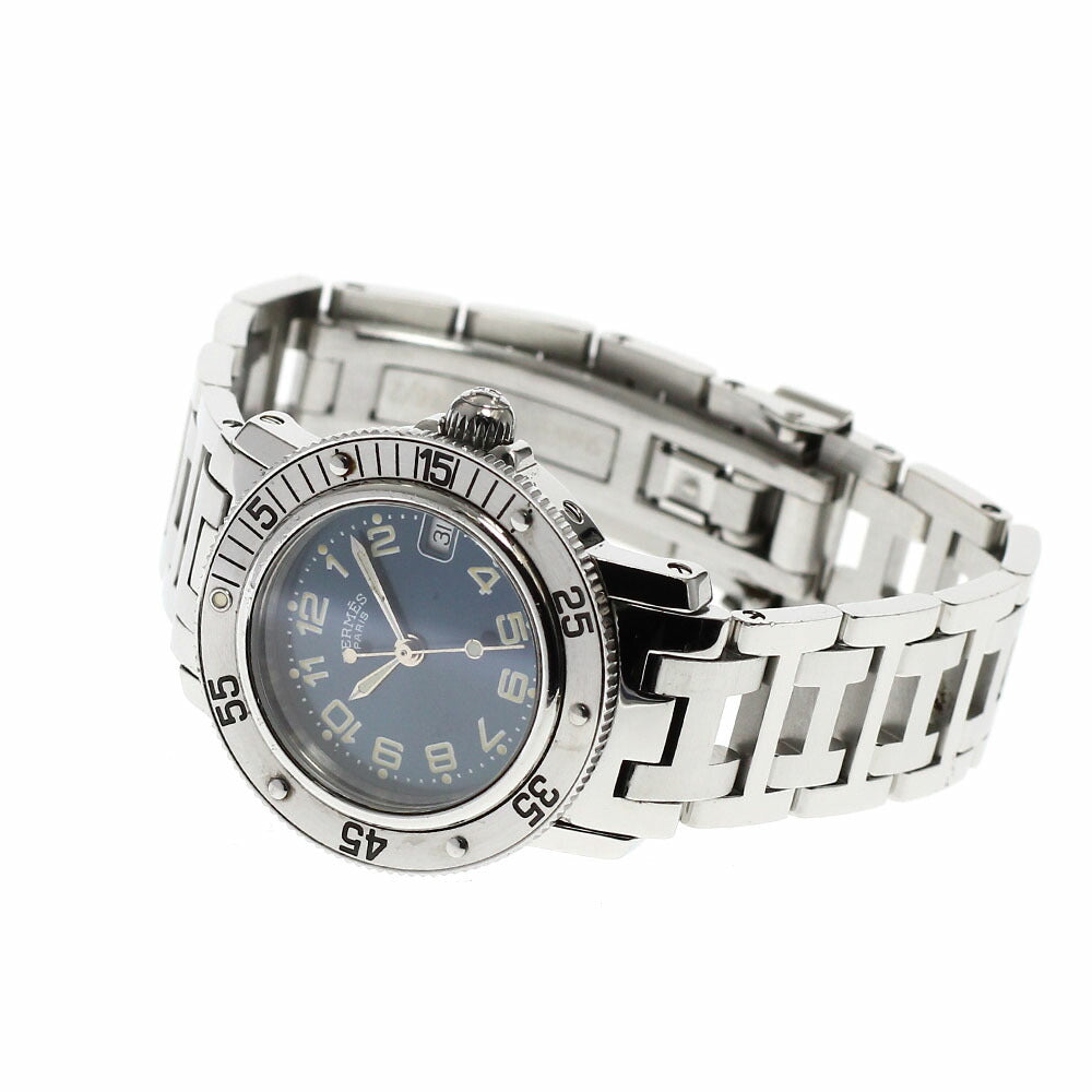 HERMES CL5.210 Clipper Diver Date Quartz Women's Watch