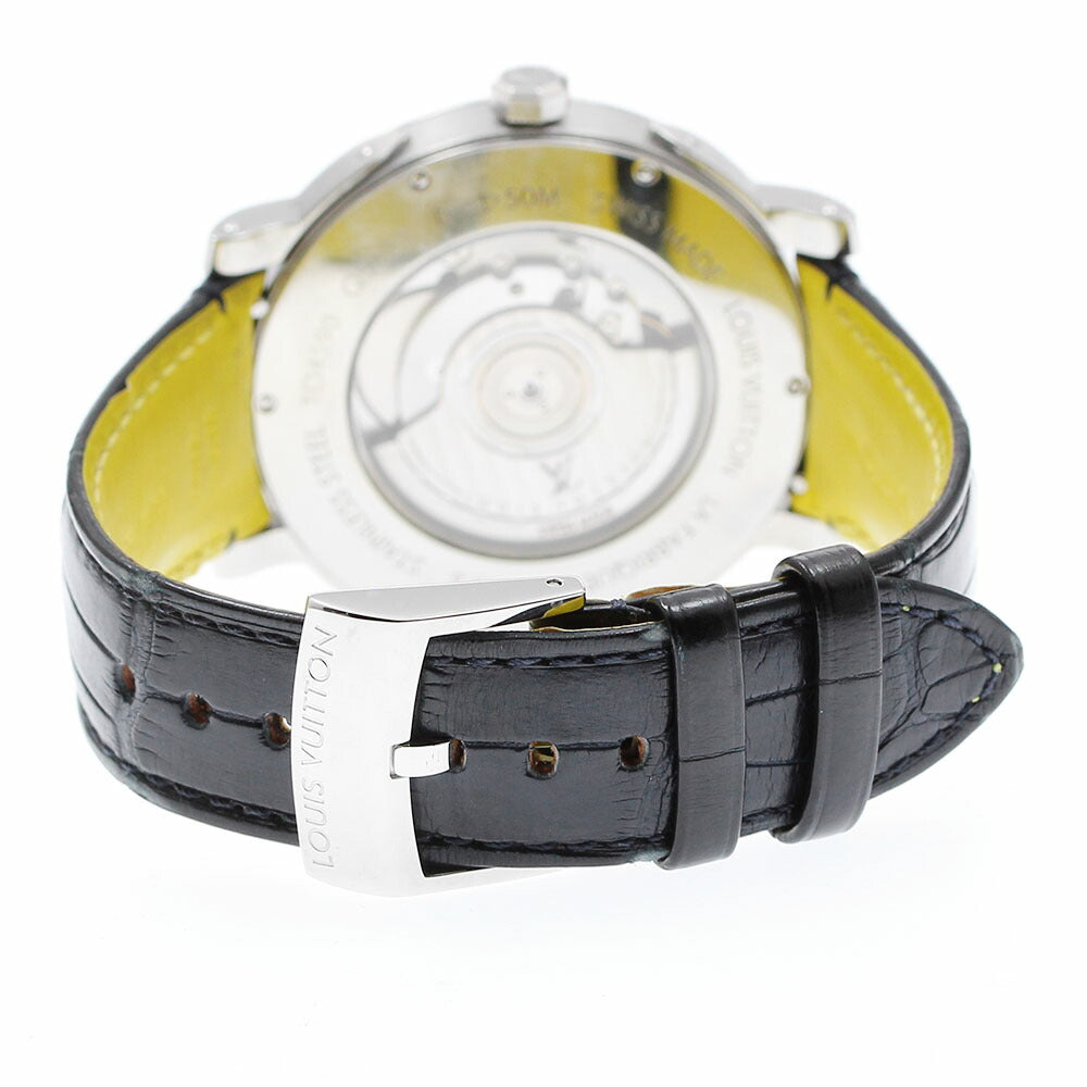 LOUIS VUITTON Q5D22 Escale Time Zone World Time Automatic Men's Watch
