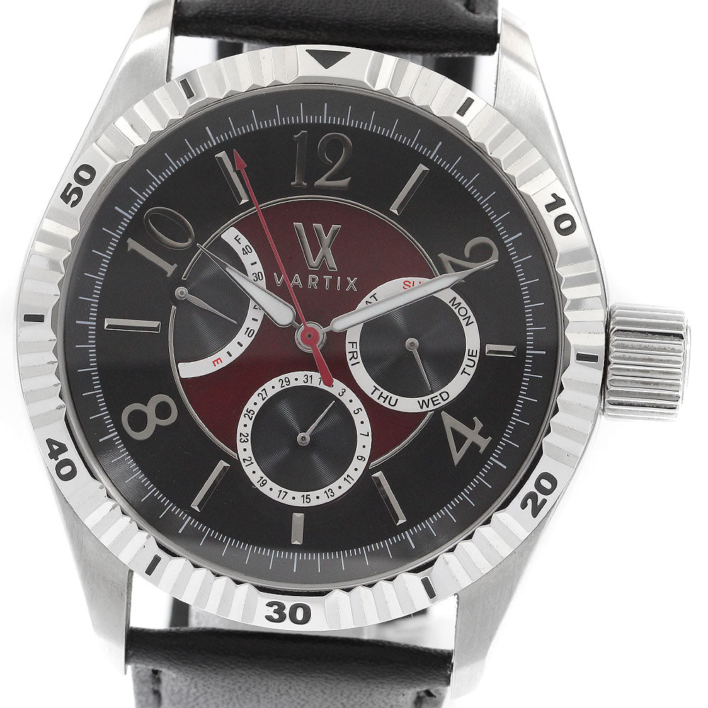 VARTIX WA2VN ALIVE Day-Date Power Reserve Automatic Men's Watch Excellent Condition with Inner Box